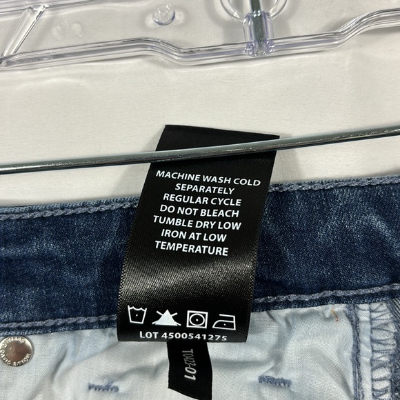 Buffalo David Bitton Alyssa High-Rise Straight Leg Stretch Denim | Size 27 - Picture 9 of 9